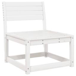 Berkfield Home Garden Sofa White Solid Wood Pine