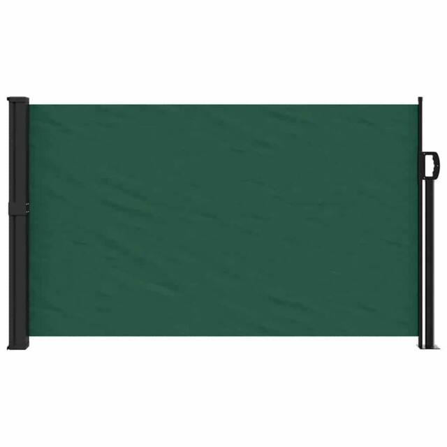 Berkfield Home Retractable Side Awning Dark Green 117x300 cm - image 1