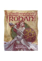 Lord of the Rings War of The Rohirrim Hera Silky Touch Super Soft Throw Blanket 152 X 127 cm in White