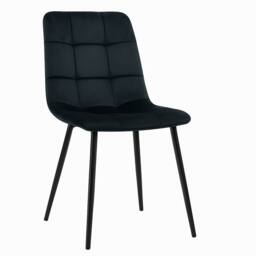 KOSY KOALA Dining Table with 2 Black Velvet Chairs & 2 Stone Grey Benches - thumbnail 7