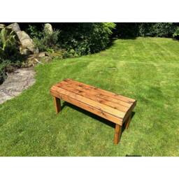 Charles Taylor Knights Double Form Flat Packed Bench - L16 x W40 x H17 cm in Brown - thumbnail 1