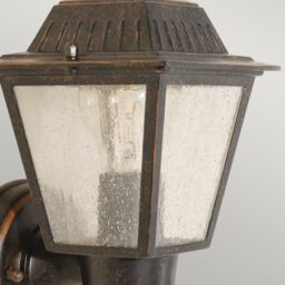 Netlighting Highnam 1 Light Outdoor Wall Lantern Light Bronze IP44 E27 - thumbnail 3