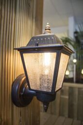 Netlighting Highnam 1 Light Outdoor Wall Lantern Light Bronze IP44 E27 - thumbnail 5
