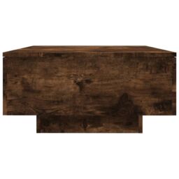 Berkfield Home Coffee Table Smoked Oak 90x60x31 cm Engineered Wood in Brown - Size: 90 x 60 x 31 cm - thumbnail 6