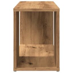 Berkfield Home TV Cabinet Artisian Oak 60x24x32cm Engineered Wood in Brown - Size: 60 x 24 x 32 cm - thumbnail 6