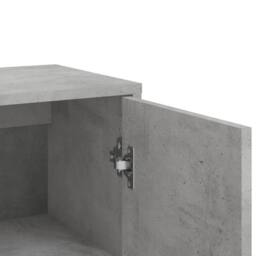 Berkfield Home Sideboards 3 pcs Concrete Grey 60x31x84 cm Engineered Wood - Size: 60 x 31 x 84 cm - thumbnail 7