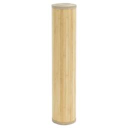 Berkfield Home Rug Square Light Natural100x100 cm Bamboo in Beige - Size: Medium - thumbnail 1