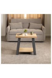 Seconique Eddie Side Table in Light Oak