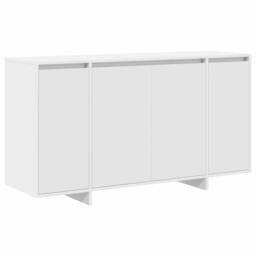 Berkfield Home White Sideboard White Wood 135 x 41 x 75 cm White Sideboard