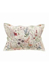 V & A 'Blythe Meadow' Cotton Percale Duvet Cover Set - Size: Single - thumbnail 3