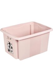 Keeeper Set of 2 Minnie Mouse Turn Around Stackable Box 15 Litre with Lid - Nordic Pink - thumbnail 3