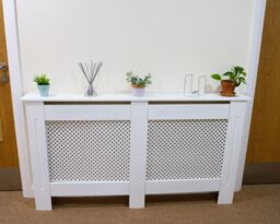 Monstershop Radiator Cover MDF White 1115mm - thumbnail 9