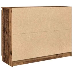 Berkfield Home Sideboard with Drawers Old Wood 100.5x35x76 cm Engineered Wood in Brown - thumbnail 8