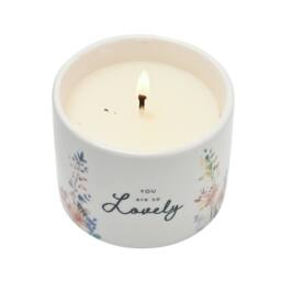 The Cottage Garden Mother's Day Ceramic Candle 100g - Lovely in White - thumbnail 6