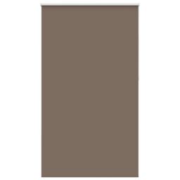 Berkfield Home Roller Blind Blackout Coffee 140x210 cm Fabric Width 136.6 cm Polyester in Brown - thumbnail 2