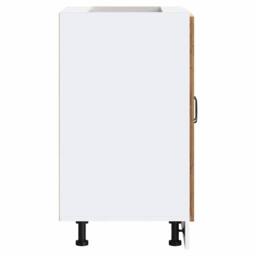 Berkfield Home Sink Base Cabinet Kalmar Old Wood 60x46x81.5 cm Engineered Wood in Brown - thumbnail 6