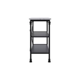 Lemon Pavilion Furniture Fairmont Console Table - Wood Variant/Metal - L40xW110xH80 cm in Black - thumbnail 3