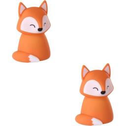 Loops 2 PACK Stylish Orange Table Lamp for Indoor Home Decor - LED Lighting - thumbnail 1