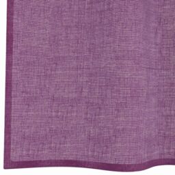 Berkfield Home Voile Curtains with Grommets 2 pcs Purple 140x225 cm - thumbnail 6