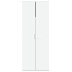 Berkfield Home Highboard White 70x35x180 cm Engineered Wood - Size: 70 x 35 x 180 cm - thumbnail 3