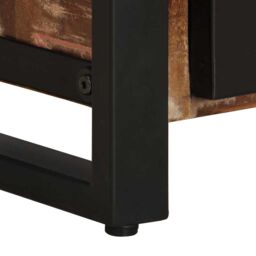 Berkfield Home Bedside Cabinet Multicolour 40x30x51 cm Solid Wood Reclaimed - Size: 40 x 30 x 51 cm - thumbnail 9