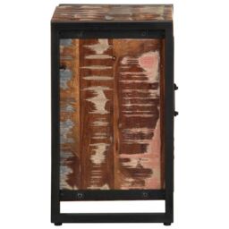 Berkfield Home Bedside Cabinet Multicolour 40x30x51 cm Solid Wood Reclaimed - Size: 40 x 30 x 51 cm - thumbnail 5