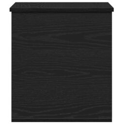 Berkfield Home Storage Box in Black Oak - 40x42x46 cm - Made of Engineered Wood - Size: 40 x 42 x 46 cm - thumbnail 8