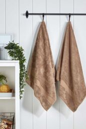 CHRISTY 'Supreme Hygro' Luxury 100% Supima Cotton Pile Towels in Brown - thumbnail 4