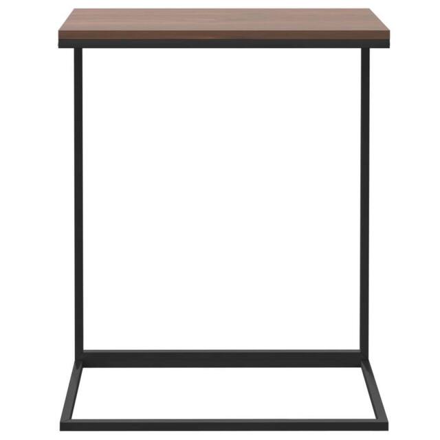 Berkfield Home Side Table Black 55x35x66 cm Engineered Wood - Size: 55 x 35 x 66 cm - image 1
