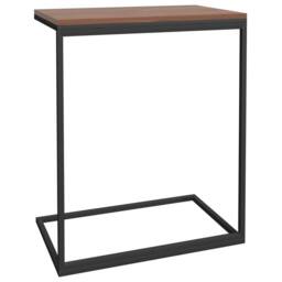 Berkfield Home Side Table Black 55x35x66 cm Engineered Wood - Size: 55 x 35 x 66 cm - thumbnail 5