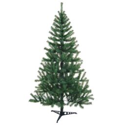 Shatchi Artificial 6FT Christmas Green Traditional Realistic Natural Branches Canadian Pine Tips Xmas Tree - thumbnail 3