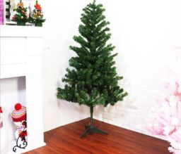Shatchi Artificial 6FT Christmas Green Traditional Realistic Natural Branches Canadian Pine Tips Xmas Tree - thumbnail 4