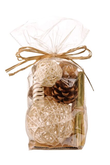 Orsina Vanilla Scented Mix Pot Pourri 110g in Brown