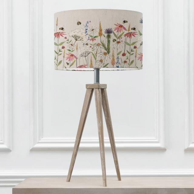 Voyage Maison Aratus Tripod Lamp with Hermione Eva Lampshade in Grey - image 1