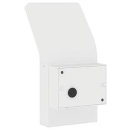Berkfield Home Outdoor LED Wall Lights with Sensors 2pcs White Die-cast Aluminium - thumbnail 7