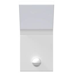 Berkfield Home Outdoor LED Wall Lights with Sensors 2pcs White Die-cast Aluminium - thumbnail 5