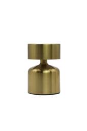 KDMD Flat Mushroom Bronze Touch Lamp - Rechargeable USB-C LED Light - thumbnail 1