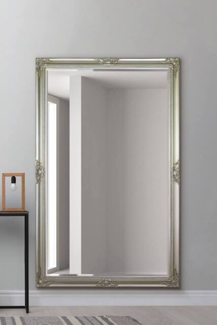 MirrorOutlet Kingsbury Silver Classic Large Wall Mirror 168 x 107 CM - Size: 1 Pack - image 1