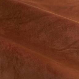 Furn The Ultimate Velvet Room Darkening Pencil Pleat Curtain Pair in Terracotta - Size: 229 cm width x 229 cm drop - thumbnail 5