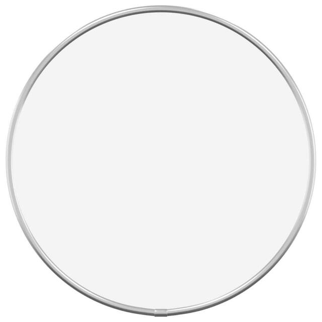 Berkfield Home Wall Mirror Silver √ò 30 cm Round - image 1