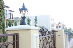 Netlighting Philadelphia 1 Light Medium Outdoor Pedestal Lantern Old Bronze IP44 E27 in Brown - thumbnail 2