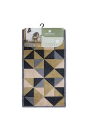 JVL Solemate® Hand Carved Trimetric Doormat 57 X 100 cm in Beige - Size: 57 cm x 100 cm - thumbnail 6