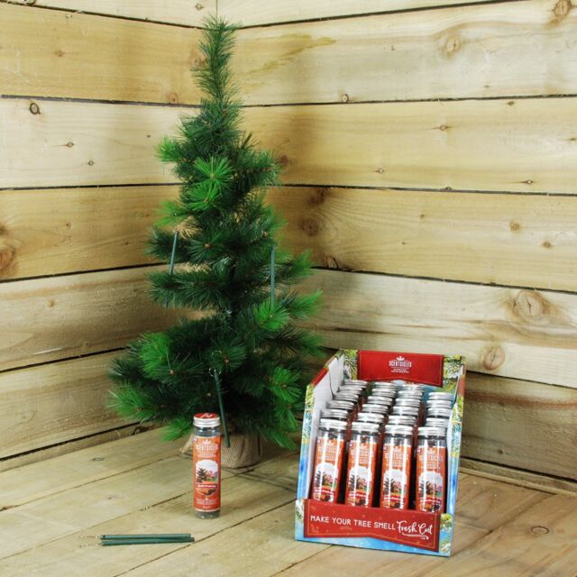 Samuel Alexander 25g Spiced Pine Cones Scented Christmas Scentsicles with 6 Hanging Hooks in Green - image 1