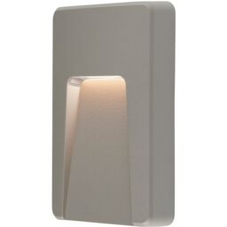 Loops 4 PACK Vertical Outdoor Pathway Guide Light - Indirect CCT LED - Grey ABS - thumbnail 4