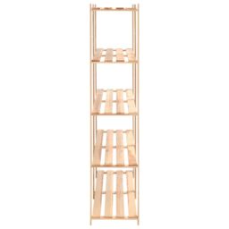 Berkfield Home 5-Tier Storage Racks 5 pcs 170x38x170 cm Solid Pinewood 500 kg in Beige - Size: 170 x 38 x 170 cm - thumbnail 5