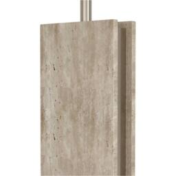 Loops 2 PACK Stylish Satin Nickel Table Lamp - Elegant Indoor Home Décor - thumbnail 4