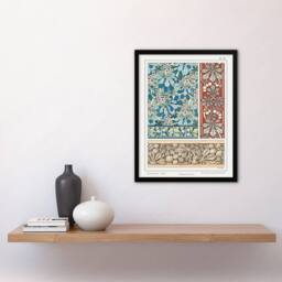 Artery8 Maurice Pillard Verneuil Framed Wall Art Print Chestnut Tree Patterns - Size: A4 - thumbnail 2
