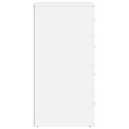 Berkfield Home Sideboards 2 pcs White 60x39x80 cm Engineered Wood - Size: 60 x 39 x 80 cm - thumbnail 6