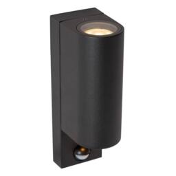 Netlighting Lucide ZARO IR Wall spotlight Outdoor 2xGU10 IP65 Black - thumbnail 4
