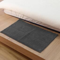 Keplin Non-Slip Microfibre Bath & Toilet Mat, Soft & Comfortable, 50x80cm in Grey - Size: 50 cm x 80 cm - thumbnail 6